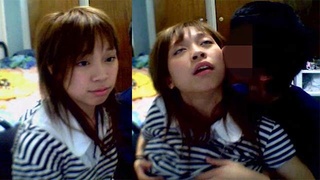 渣波渣到高潮眼 睇見口水流