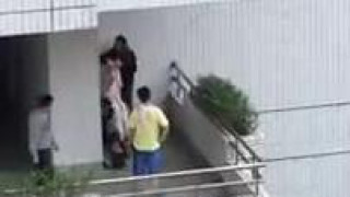 台北高中學生陽台做愛被老師發現 2