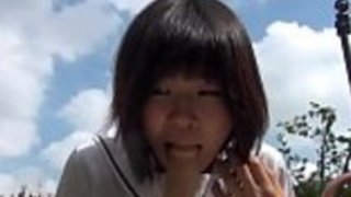 日本の十代はディルドを吸う