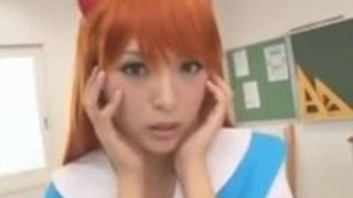 ヱヴァンゲリヲン新劇場版アスカSCHOOLコスチュームコスプレ這在淫穢福音战士明日香