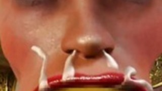 3D hentaiがパート2をイマラチオ 3D hentaiがパート2をイマラチオ