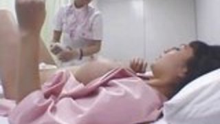 キスアジアレズビアン看護師