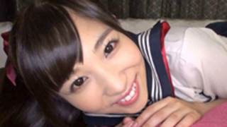 【栄川乃亜】制服美人娘が乳首やチンコをさわさわしながら密着淫語責め